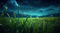 On a quiet night in the countryside Royalty Free Stock Photo