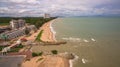 the quiet and peace beach Payoon beach Royalty Free Stock Photo