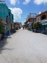 Pedestrian Street In Caye Caulker 