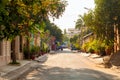 Quiet Phnom Penh street Royalty Free Stock Photo