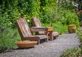 A Quiet Place to Rest in the Garden Royalty Free Stock Photo