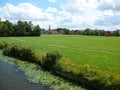 Quiet pond in europe