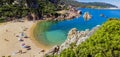 Quiet Sardinian beach Royalty Free Stock Photo