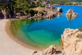 Quiet Sardinian beach Royalty Free Stock Photo