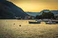 A serene evening in the Bay of Kotor, Montenegro