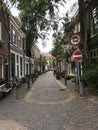 Quiet street in Haarlem