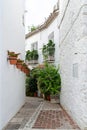 White village of Mijas in Andalusia, Costa del Sol, Spain. Royalty Free Stock Photo