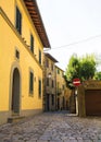 Street in Montefioralle, Tuscany Royalty Free Stock Photo