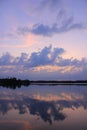 Quiet summer evening at Lake Marsjon, Sweden Royalty Free Stock Photo