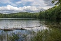 Summer morning at Peck Lake Algonquin Park