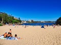 Quiet Summer Morning on Shelley Beach, Manly, Sydney, Australia Royalty Free Stock Photo