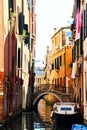 Quiet Venice Canal Royalty Free Stock Photo