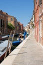 A quiet Venice canal Royalty Free Stock Photo