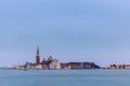 A quiet view at sunset of the Isola di San Giorgio Maggiore f