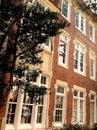 Southern Historical Brick Architecture on a Florida College Campus Royalty Free Stock Photo