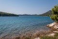 Sea view at Brgulje on Otok Molat Royalty Free Stock Photo