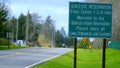 The Quileute Indian Reservation at La Push - FORKS, WASHINGTON - APRIL 13, 2017 - travel photography