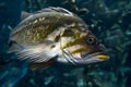 Quillback rockfish Sebastes maliger, freshwater fish