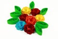 Quilling flowers