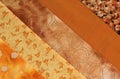Quilt block-orange Royalty Free Stock Photo