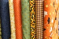 Quilt Fabric Royalty Free Stock Photo