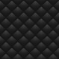 Quilted black background Royalty Free Stock Photo