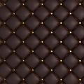 Quilted Leather Background Royalty Free Stock Photo