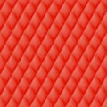 Quilted seamless pattern. Red color