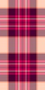 Quilted tartan textile fabric, geometry pattern texture check. Art vector seamless background plaid in dark and light colors Royalty Free Stock Photo