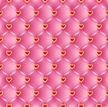 Quilted vector pattern with hearts