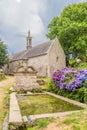 Quimper, France. The subsidiary part of the Jesuit Chapel