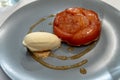 Quince Fruit Membrillo with Icecream