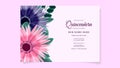 Quinceanera flowers Invite Template for Birthday party of 15 year old