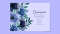 Quinceanera flowers Invite Template for Birthday party of 15 year old