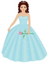 Quinceanera Girl Royalty Free Stock Photo