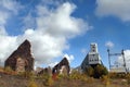 Quincy Copper Mine Relics Royalty Free Stock Photo