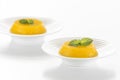 Quindim - Brazilian Coconut Flan Royalty Free Stock Photo