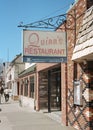 Quinns Restaurant sign in Beacon, New York