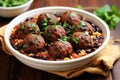 quinoa and black bean meatless meatballs