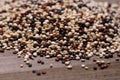 Quinoa cereal grains food Royalty Free Stock Photo
