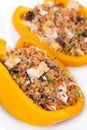 Quinoa chicken stuffed peppers