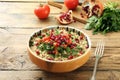 Quinoa vegetarian salad Royalty Free Stock Photo