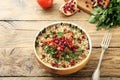 Quinoa vegetarian salad Royalty Free Stock Photo