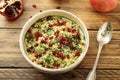 Quinoa vegetarian salad Royalty Free Stock Photo