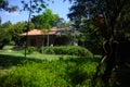 Quinta da Conceicao interior park details Royalty Free Stock Photo