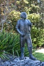 Quintin McKinnon surveyor, explorer, guide statue Royalty Free Stock Photo