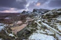 Quiraing, Isle of Skye, Scotland Royalty Free Stock Photo