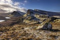 Quiraing, Isle of Skye, Scotland Royalty Free Stock Photo