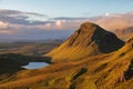 Quiraing Skye island, Scotland Royalty Free Stock Photo