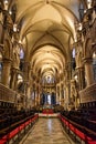 Quire in Canterbury Cathedral, England Royalty Free Stock Photo